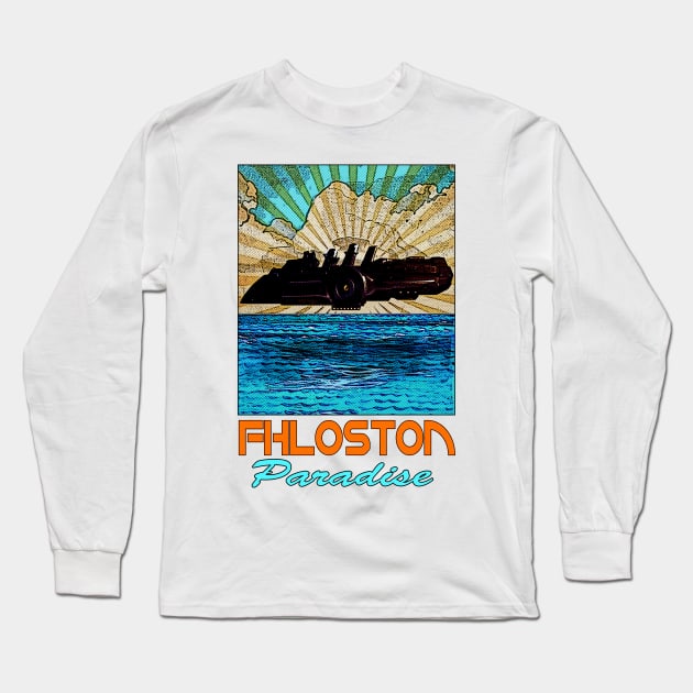 Visit Fhloston Paradise! Long Sleeve T-Shirt by RocketPopInc